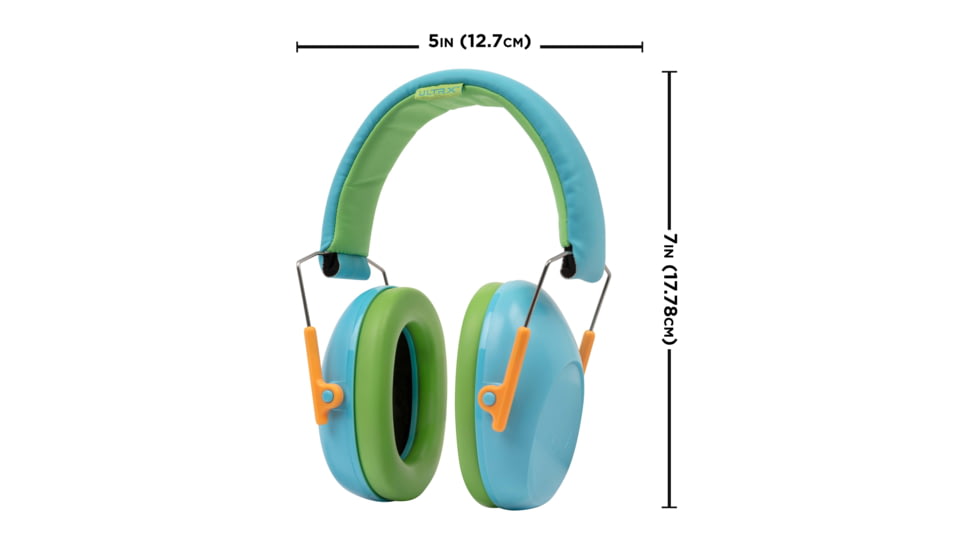 Allen ULTRX Passive Youth Hearing Muff, Childrens, Light Blue, 4126