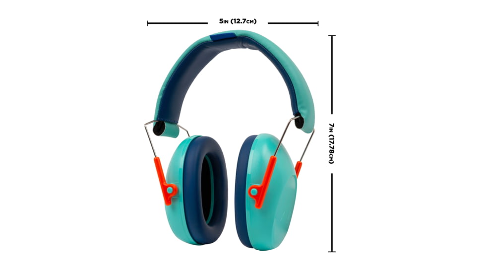 Allen ULTRX Passive Youth Hearing Muff, Childrens, Teal, 4115