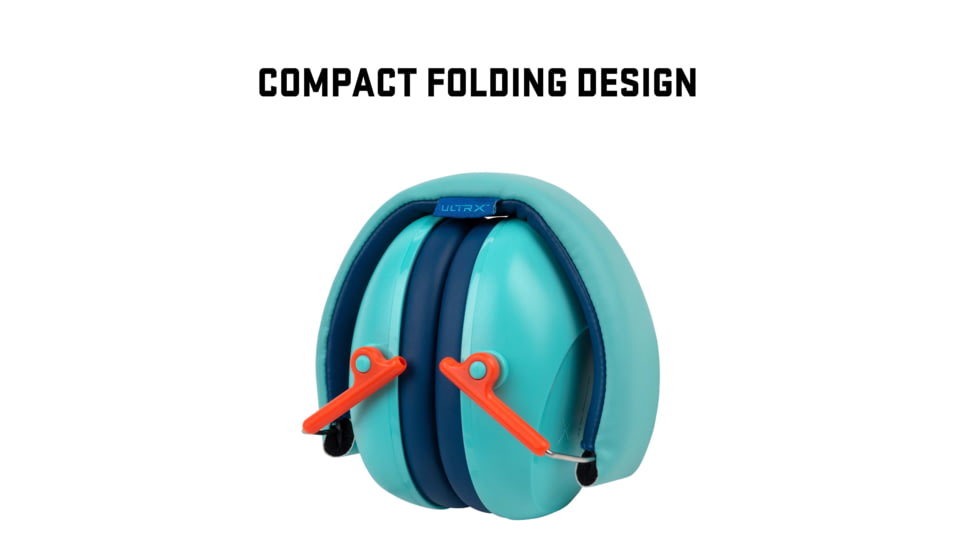 Allen ULTRX Passive Youth Hearing Muff, Childrens, Teal, 4115