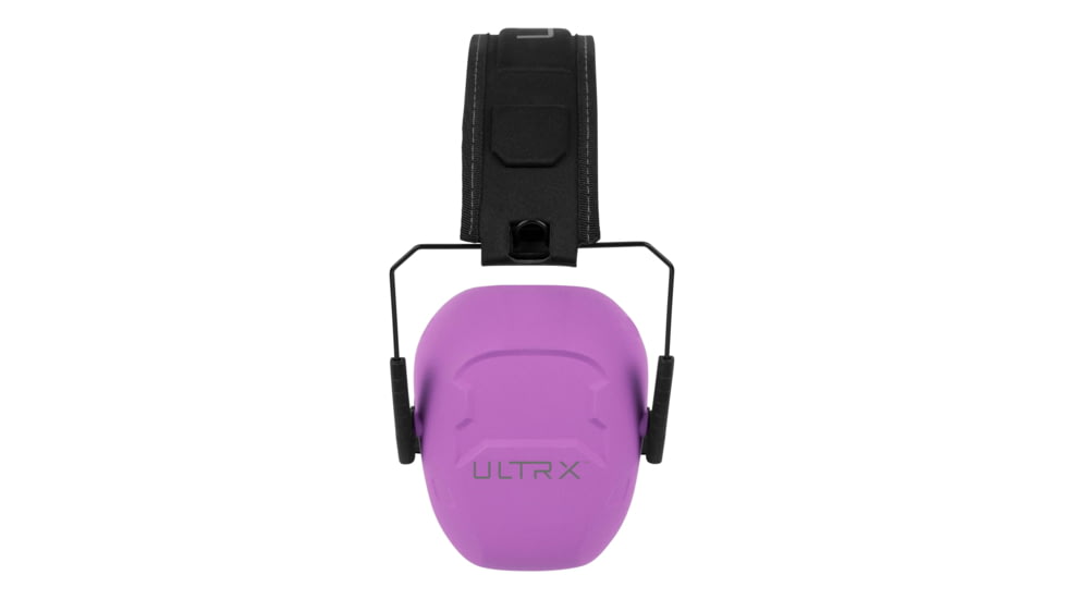 Allen ULTRX Shield Passive Earmuff, Slim Fit, Adult, Plum, 4105