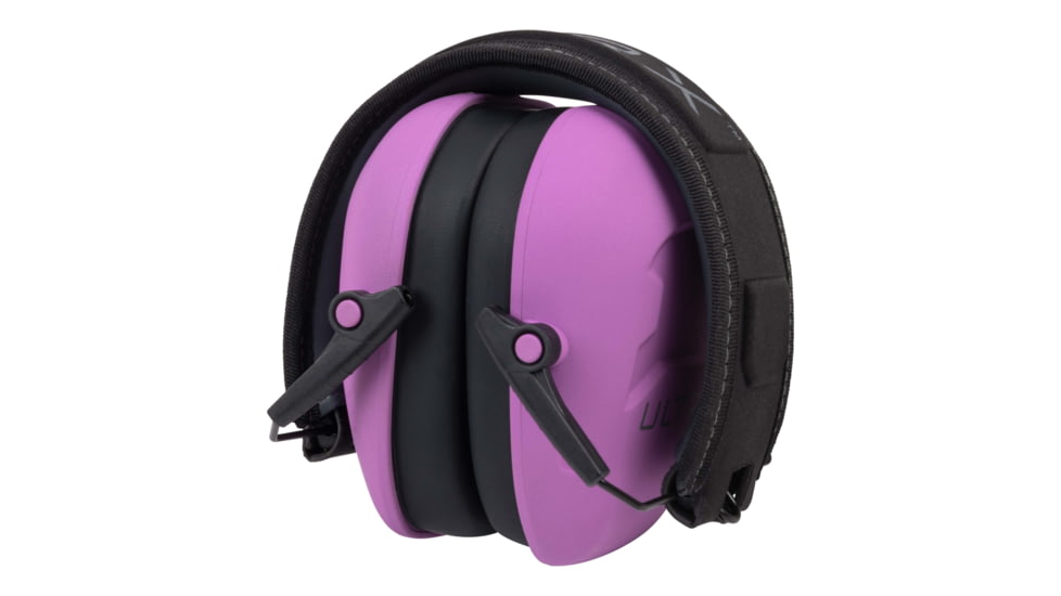 Allen ULTRX Shield Passive Earmuff, Slim Fit, Adult, Plum, 4105