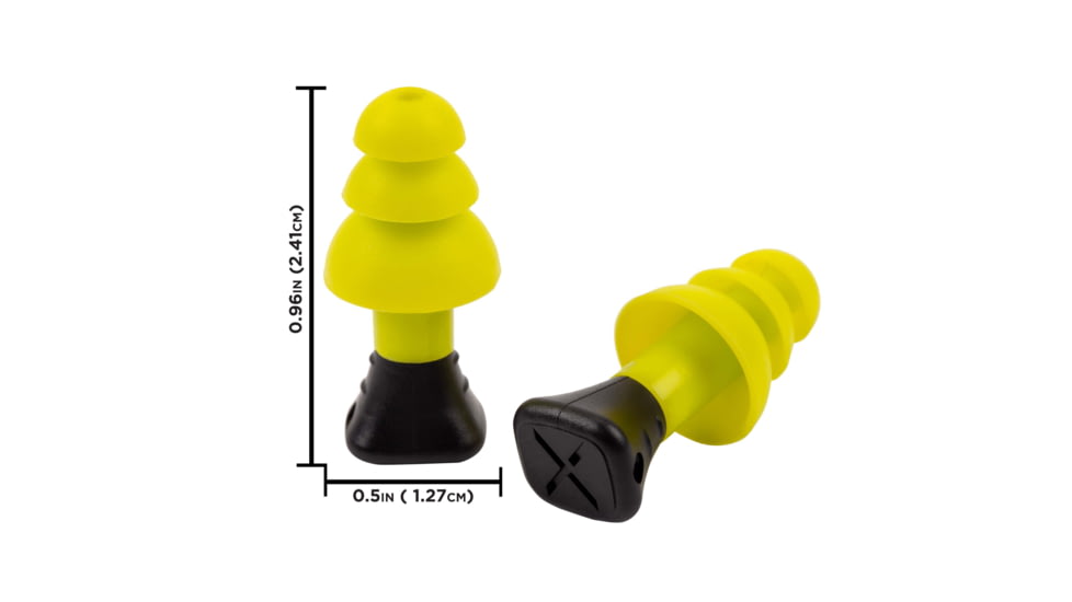 Allen ULTRX Silicone Ear Plugs, 5-Pairs, Yellow, 4122