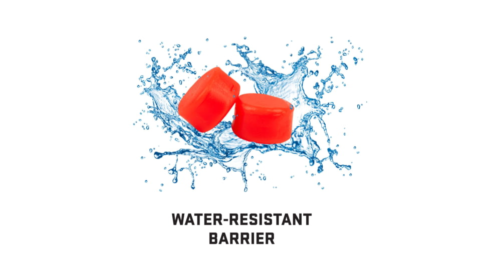 Allen ULTRX Silicone Putty Ear Plugs, 3-Pairs, Orange, 4123