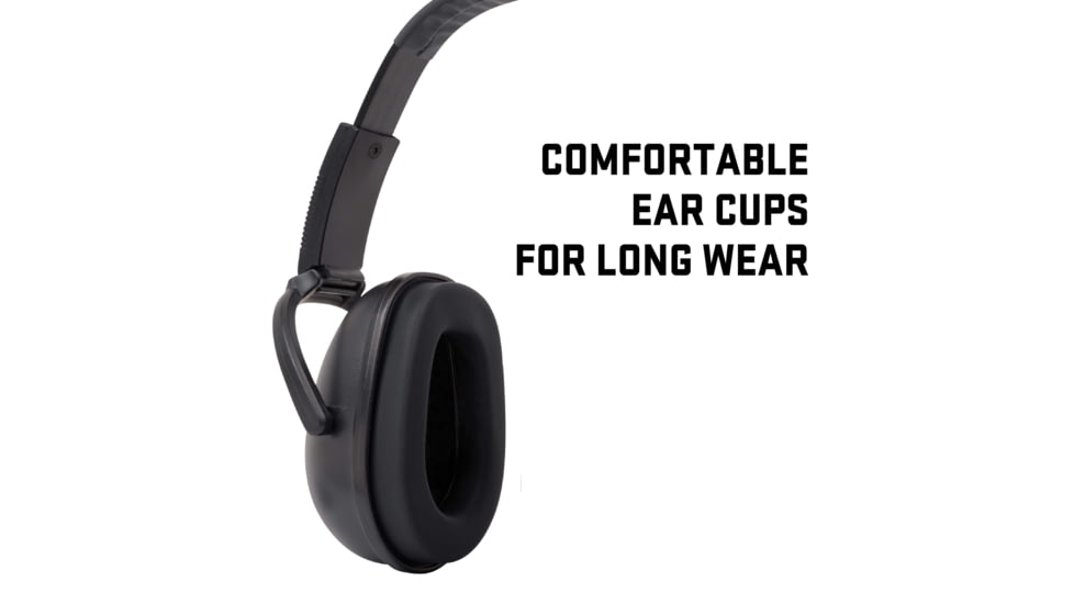 Allen ULTRX Sound Blocker Passive Earmuff, Black, 4127