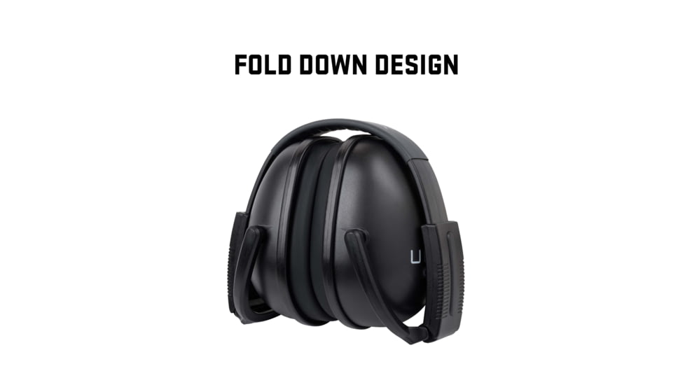 Allen ULTRX Sound Blocker Passive Earmuff, Black, 4127