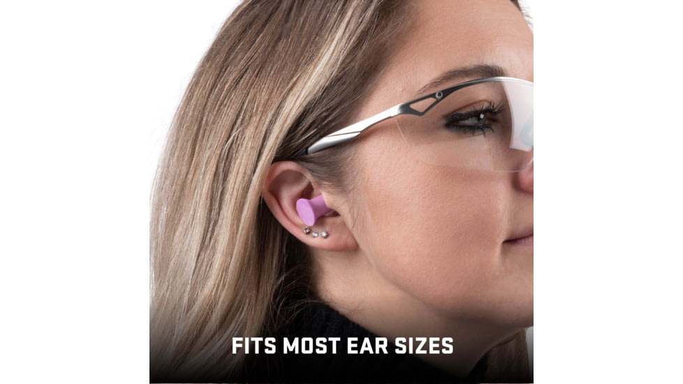 Allen ULTRX Tapered Foam Ear Plugs, 15-Pairs, Purple, 4134