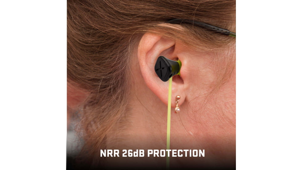 Allen ULTRX Tethered Silicone Ear Plugs, 3-Pairs, Yellow, 4118