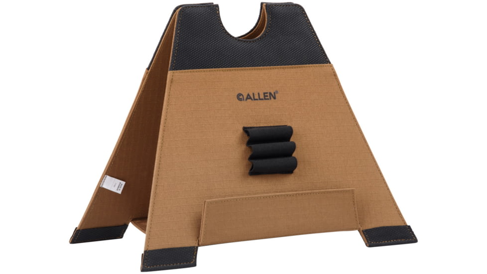 Allen X-Focus Foldable Shooting Rest, Coyote With Black Accents, Polyester, 18414