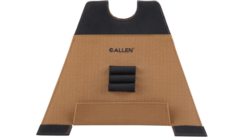 Allen X-Focus Foldable Shooting Rest, Coyote With Black Accents, Polyester, 18414