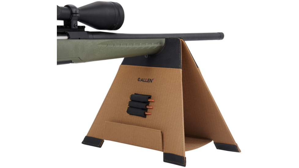 Allen X-Focus Foldable Shooting Rest, Coyote With Black Accents, Polyester, 18414