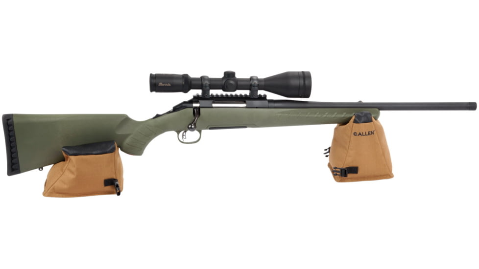 Allen X-Focus Shooting Rest Combo Prefilled Front And Rear Bag, Polyester, Coyote with Black Accents, 18411