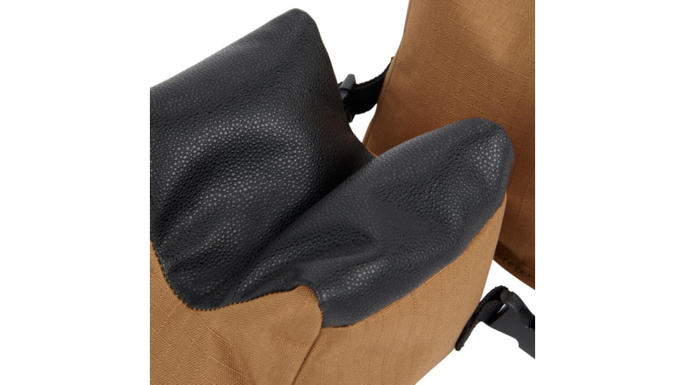 Allen X-Focus Shooting Rest Combo Prefilled Front And Rear Bag, Polyester, Coyote with Black Accents, 18411