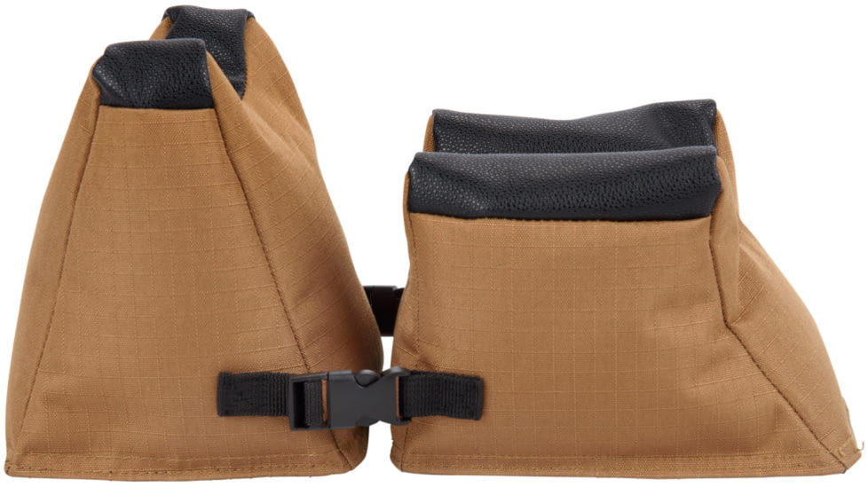 Allen X-Focus Shooting Rest Combo Prefilled Front And Rear Bag, Polyester, Coyote with Black Accents, 18411