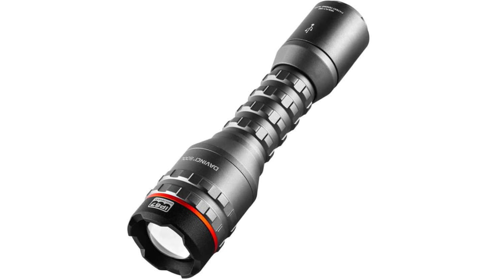 Alliance Consumer Group NEBFLT1063 Davinci, Flashlight, Gray 100/400/800 Lumens, White LED