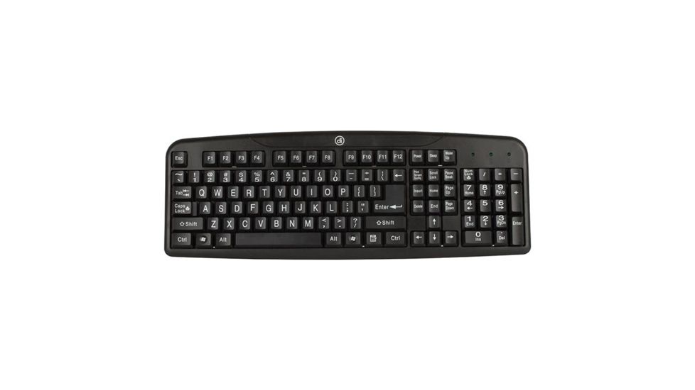 Allsop EasyView USB Keyboard, Black 4250400