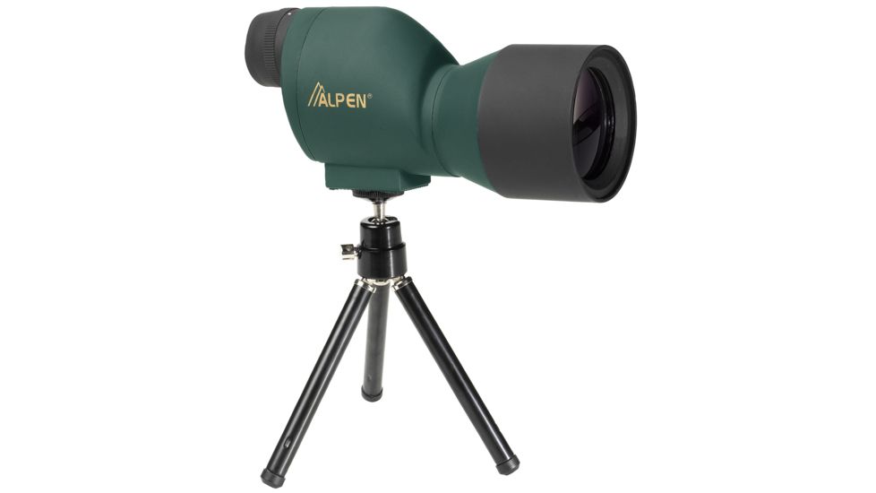 Alpen 20x50 Mini Spotting Scope w/ Sunshade, Tripod, Carrying Case 711