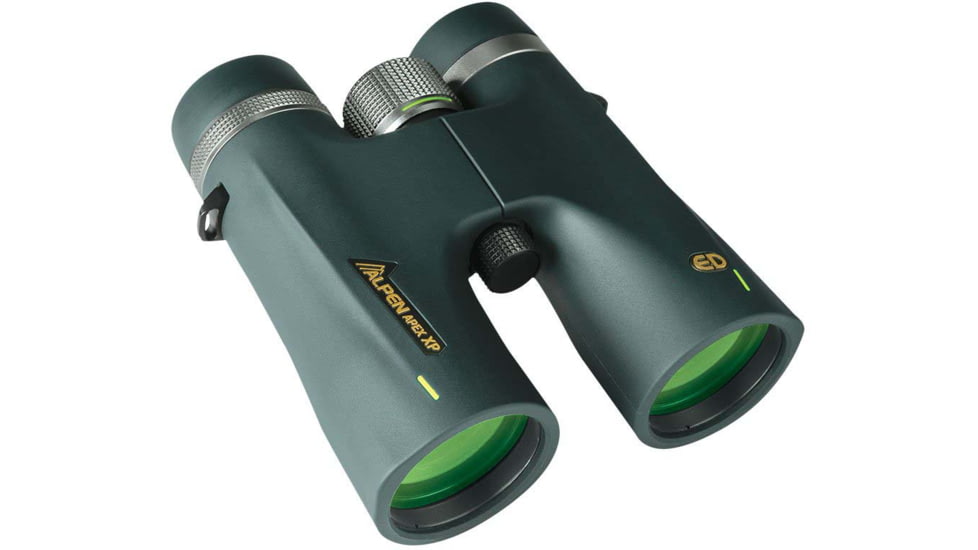 Alpen Alpen Apex XP 10x42 ED Binocular, BAK4, Multicoated, Dark Green, Medium Roof, 653