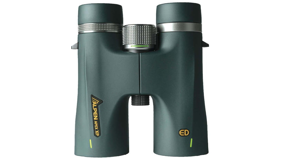 Alpen Alpen Apex XP 10x42 ED Binocular, BAK4, Multicoated, Dark Green, Medium Roof, 653