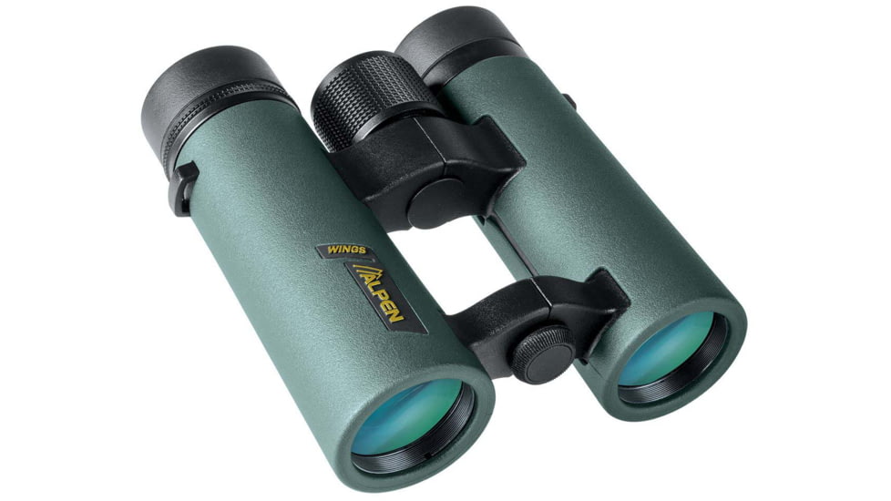 Alpen Alpen Wings 8x34 Binocular, BAK4, Multicoated, Dark Green, Compact Roof, 543