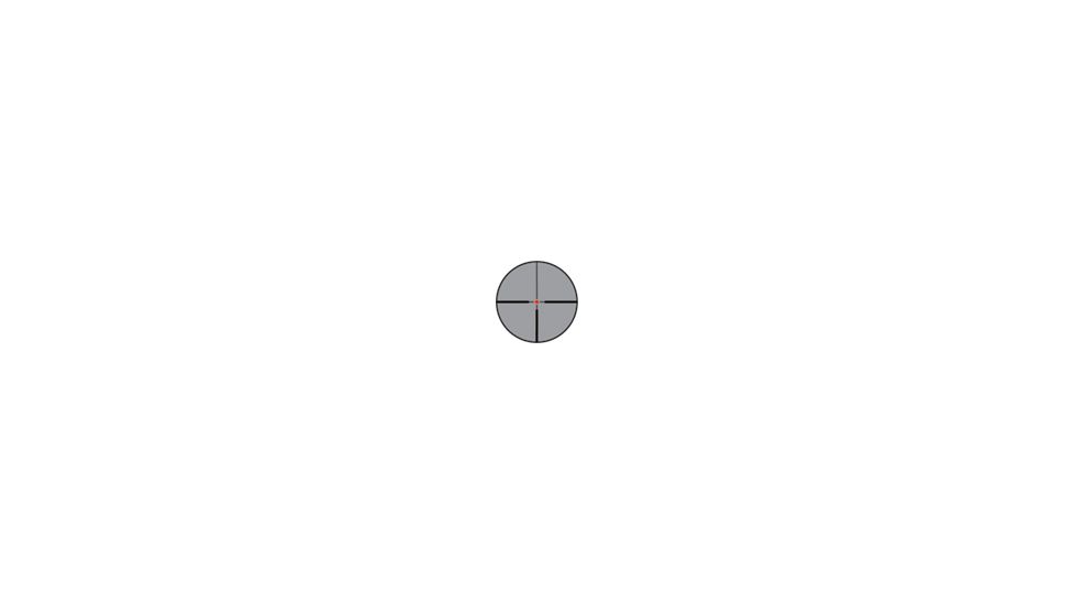 Alpen Apex XP 2.5-10x50mm Waterproof Rifle Scope, IR Red Dot Reticle
