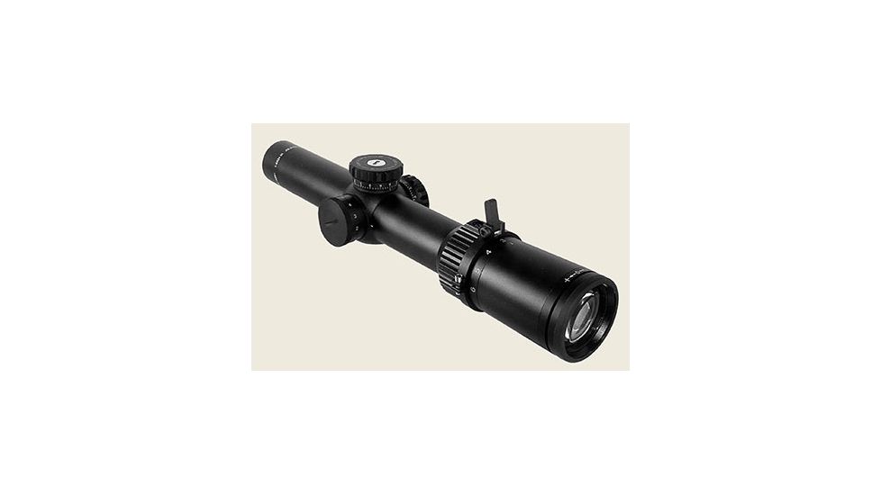 Alpen Apex XP AR 1-6x24 Rifle Scope with Illuminated Red Dot Reticle, Black 4069