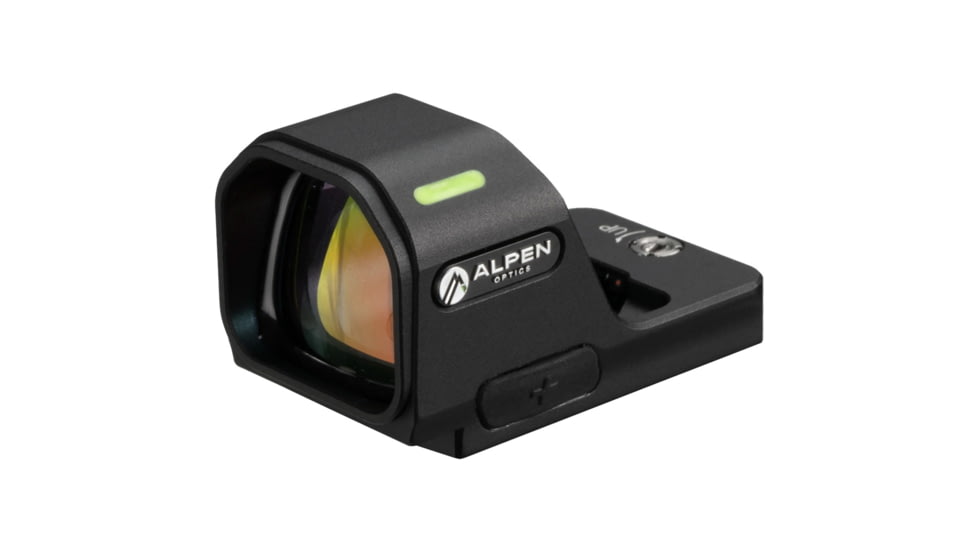 Alpen Argus LT 1x26x23mm Open Red Dot Sight, 3 Reticle Options, 3 MOA Dot, Black, 1212960