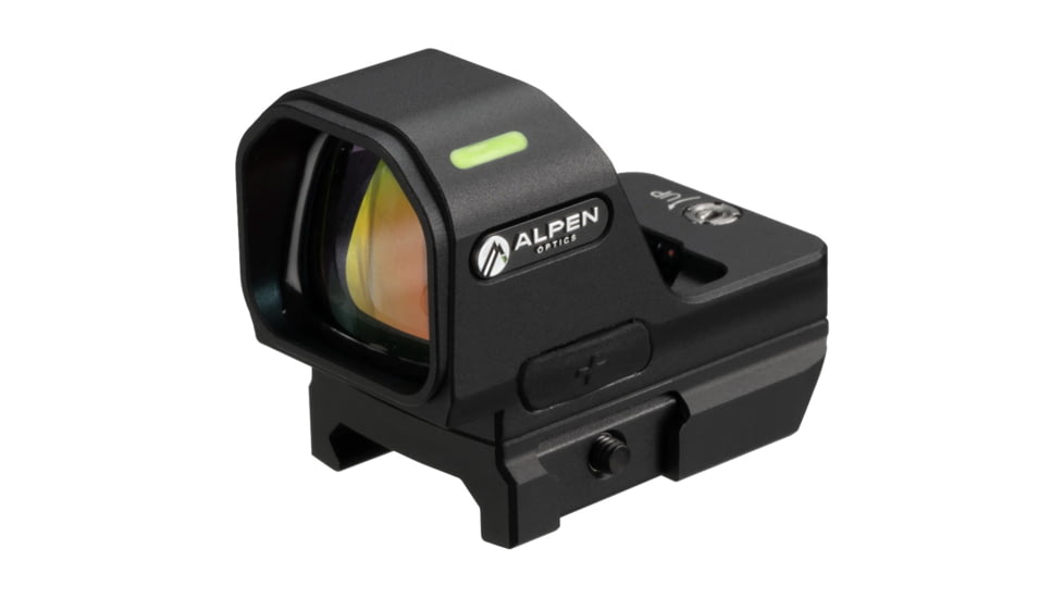 Alpen Argus LT 1x26x23mm Open Red Dot Sight, 3 Reticle Options, 3 MOA Dot, Black, 1212960