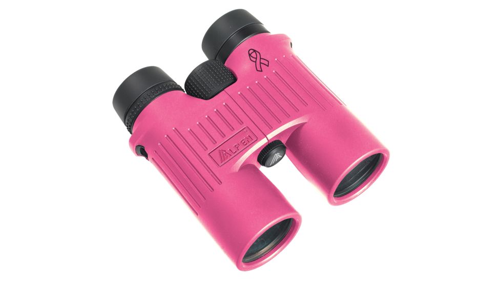 Alpen Breast Cancer Awareness Roof 10x42 Waterproof Pink Binocular, 393Pink