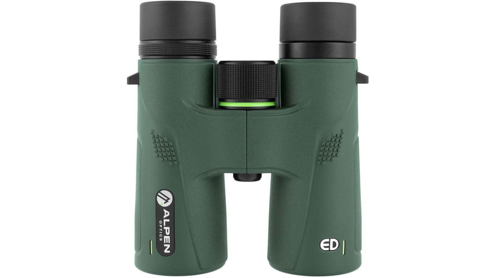 Alpen Chisos ED 10x42mm Roof BK4 Prism Binocular, Green, 1212930