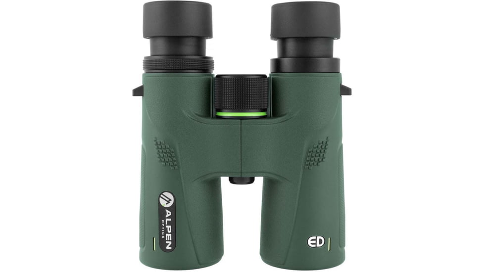 Alpen Chisos ED 10x42mm Roof BK4 Prism Binocular, Green, 1212930