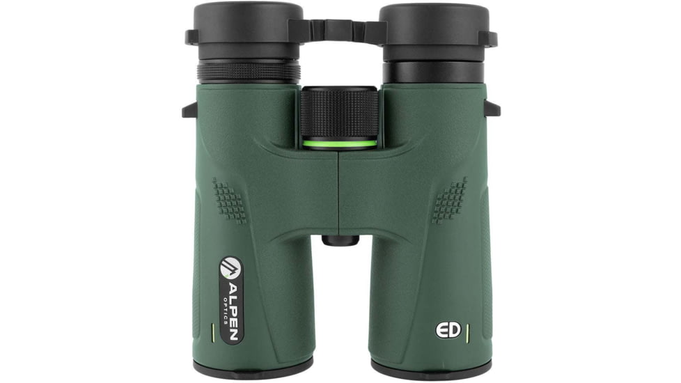 Alpen Chisos ED 10x42mm Roof BK4 Prism Binocular, Green, 1212930