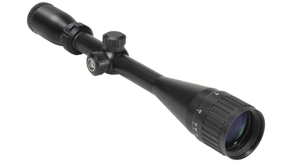 Alpen Kodiak 6-24x50 Adjustable Objective Multicoated Waterproof Accuplex Rifle Scope, Matte 2065