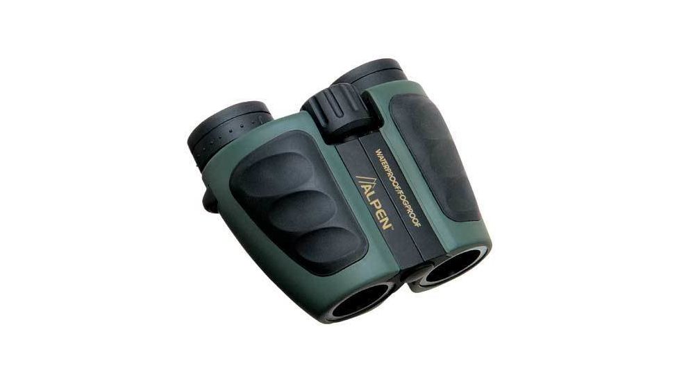 Alpen Sport 10x25 Waterproof Wide Angle Compact Binoculars w/compass 530