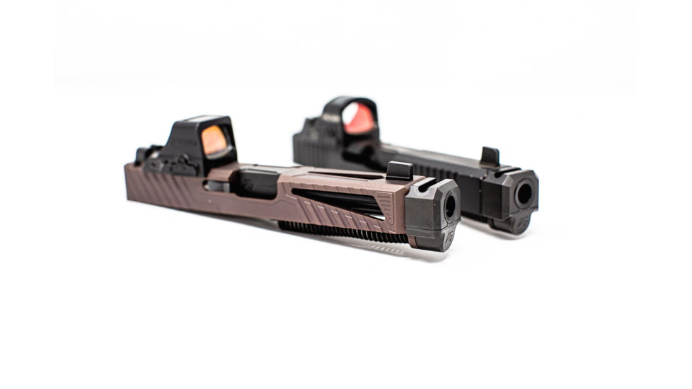 Alpha 6 Defense A6 Vapor Micro-Compensators For Glock 17 Gen 3, Black, VAPOR-G173-BLK