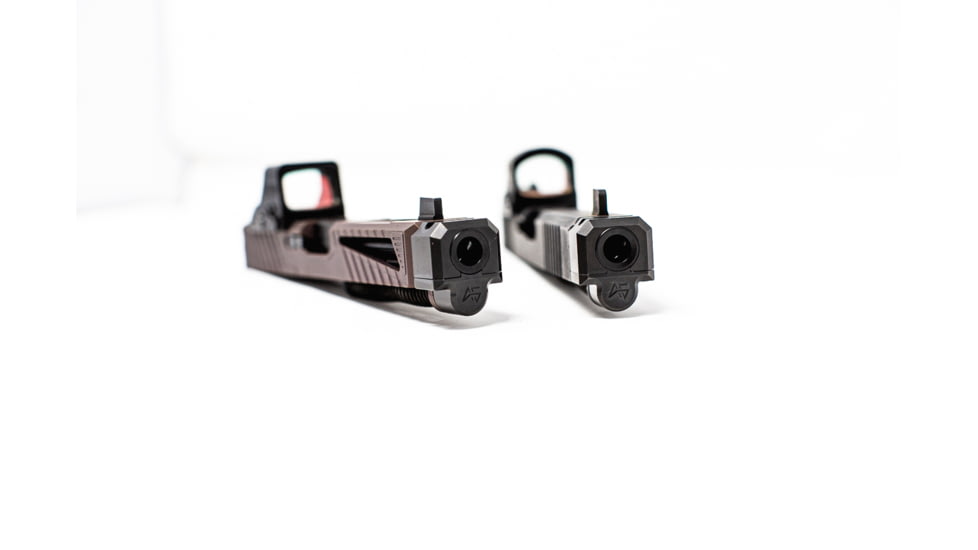 Alpha 6 Defense A6 Vapor Micro-Compensators For Glock 17 Gen 3, Black, VAPOR-G173-BLK