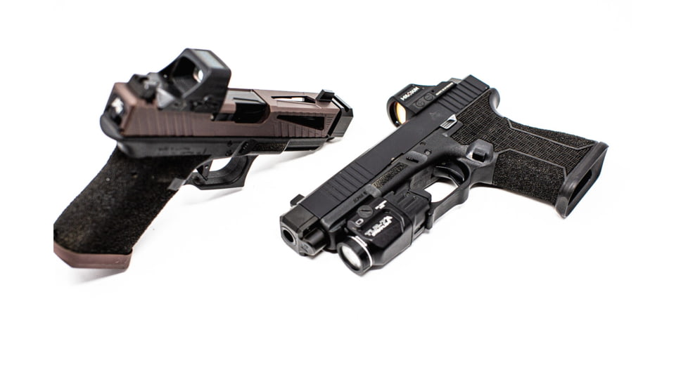 Alpha 6 Defense A6 Vapor Micro-Compensators For Glock 17 Gen 3, Black, VAPOR-G173-BLK