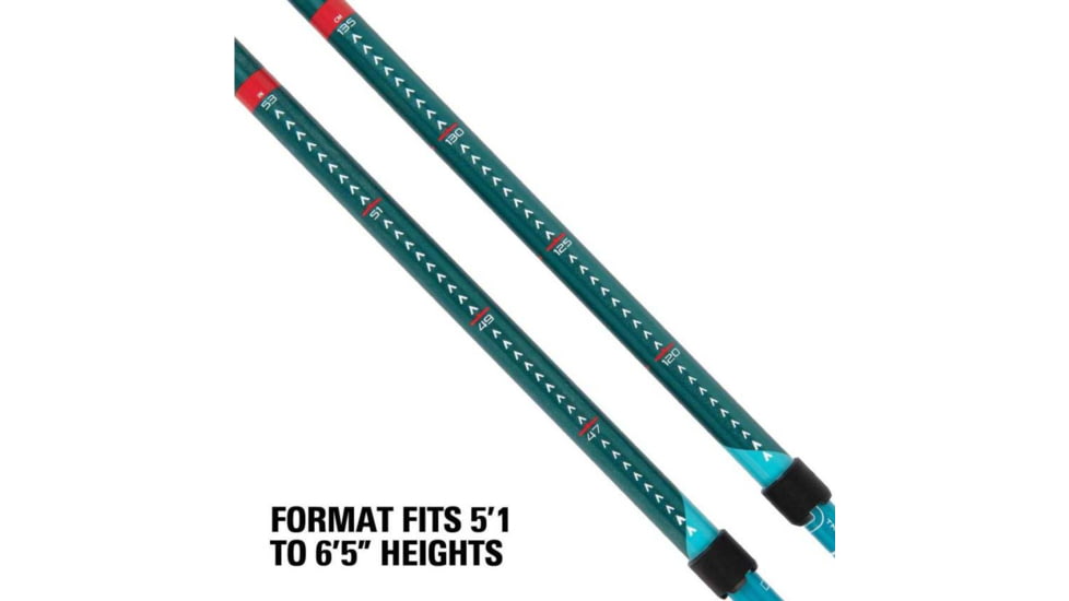 Alpha Aluminum Trekking Poles 1Pr, Glacier Melt, 1410045