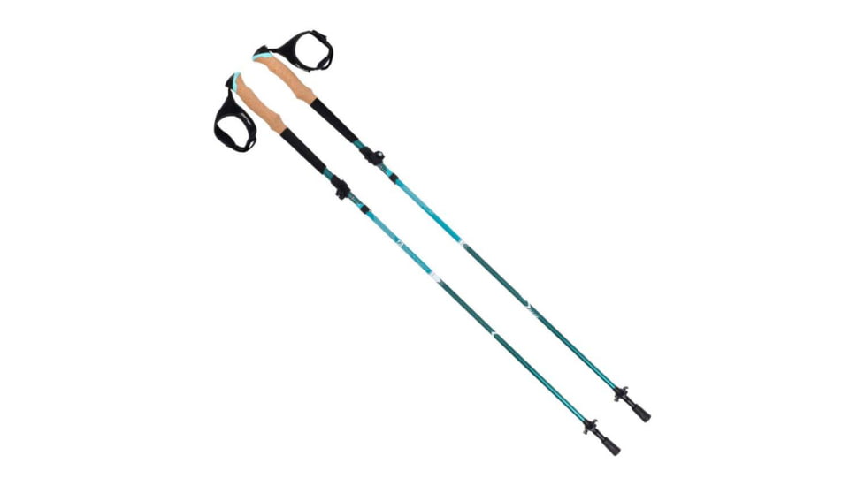 Alpha Aluminum Trekking Poles 1Pr, Glacier Melt, 1410045
