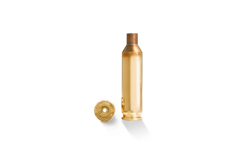 Alpha Munitions 22 Creedmoor Brass, Short Rifle Primers, 100 pc, AM22100SRP