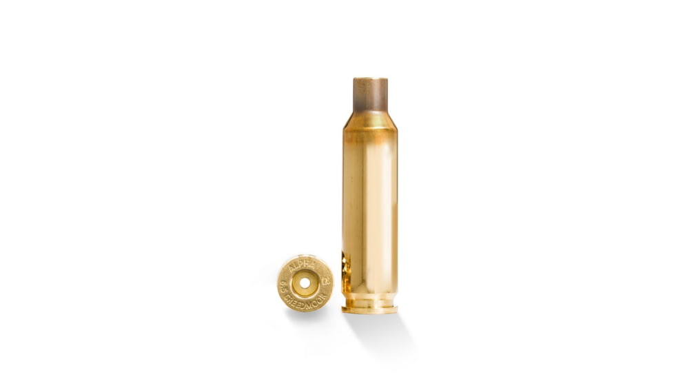 Alpha Munitions 6.5 Creedmoor Brass, Large Rifle Primers, 100 pc, AM65100