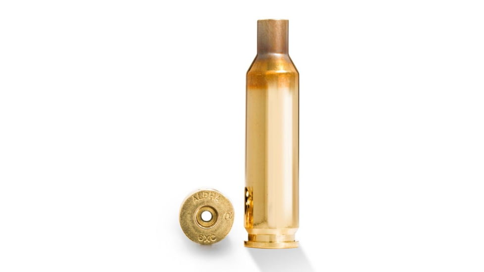 Alpha Munitions Ultra Premium Unprimed Brass Cartridge Cases 6XC - Small Rifle Primer 100/Box, AM6XC100SRP