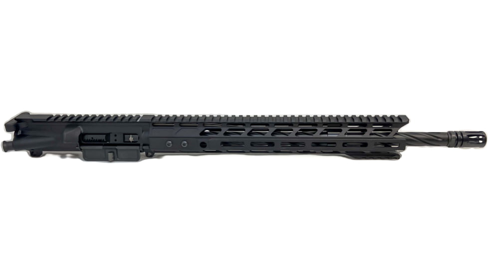 Alpha Shooting Sports 16 in 5.56 M-LOK13 Pitchfork Fluted Upper Reciever, 1-8 Twist, Mid Length, 16556PF13NIT
