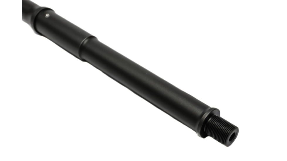 Alpha Shooting Sports 5.56x45mm NATO, 16in, Mid Hybrid Barrel, Contour Profile, 1-8 Twist, 1/2x28 Thread, Nitride Black, ALP16556MID8HYBNIT