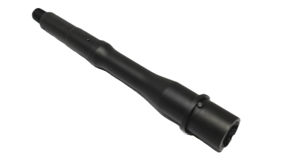 Alpha Shooting Sports 5.56x45mm NATO, 7.5in, Pistol Barrel, Heavy Profile, 1-8 Twist, 1/2x28 Thread, Nitride Black, ALP75556NIT