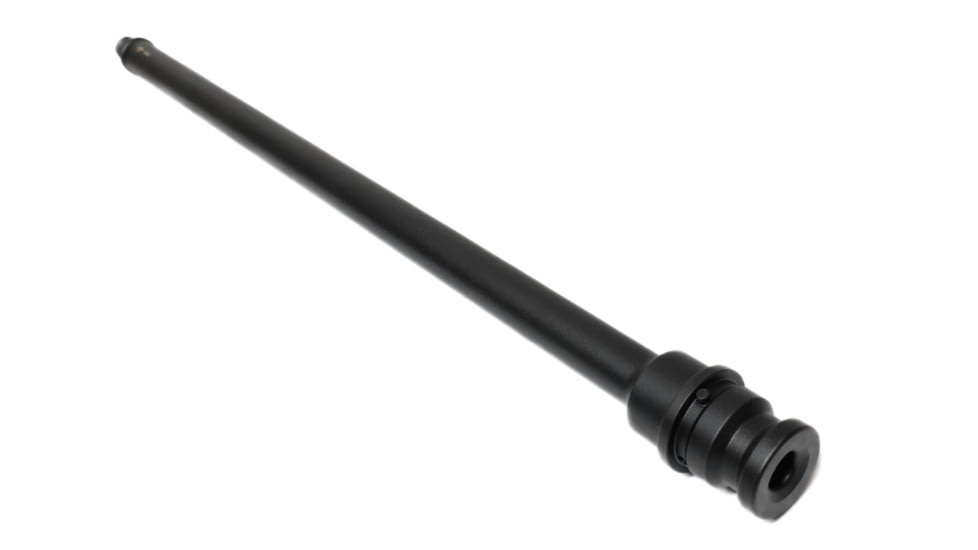 Alpha Shooting Sports 9mm, 16in, Nitride Lightweight Barrel 1/2x28 Thread, Nitride Black, 169MMNIT28