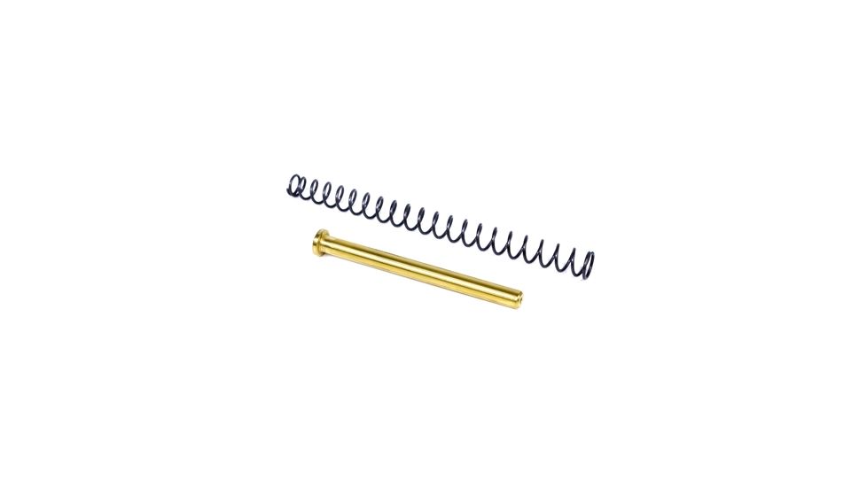 Alpha Shooting Sports ALPHA Glock 17 Guide Rod, Fluted, TiN, Gold ALPG17GRFTIN