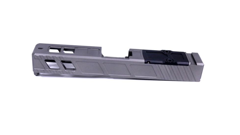 Alpha Shooting Sports Alpha Marksman V4 Pistol Slide G19 Gen4 Matte Stainless,  Glock Slide G19MARKV4G4SS
