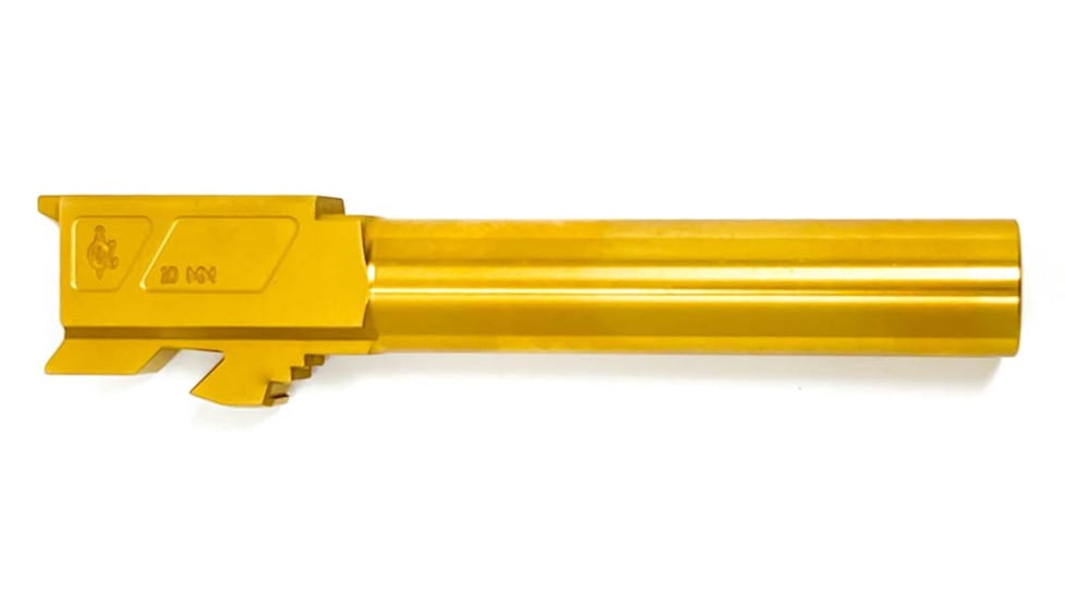 Alpha Shooting Sports ALPHA Match Grade Crowned Barrel For Glock 20, 10mm, 1-16 Twist Rate, 4.5 in length, 10MMG20TIN