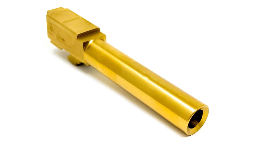 Alpha Shooting Sports ALPHA Match Grade Crowned Barrel For Glock 20, 10mm, 1-16 Twist Rate, 4.5 in length, 10MMG20TIN