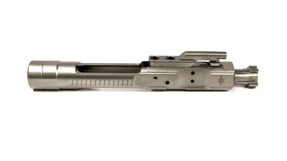 Alpha Shooting Sports ALPHA Premium 5.56 V2 Bolt Carrier Group, NiB  Plated, Silver BCGPV2NIB